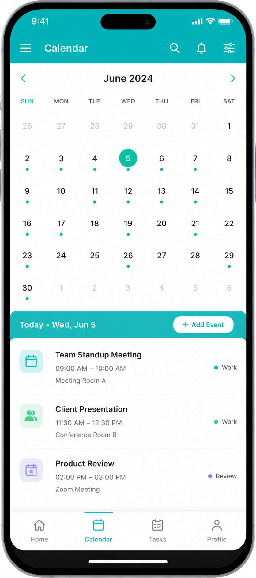 OneTouch EMR mobile documentation view