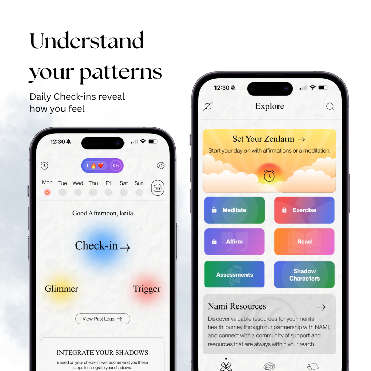 App interface showcase