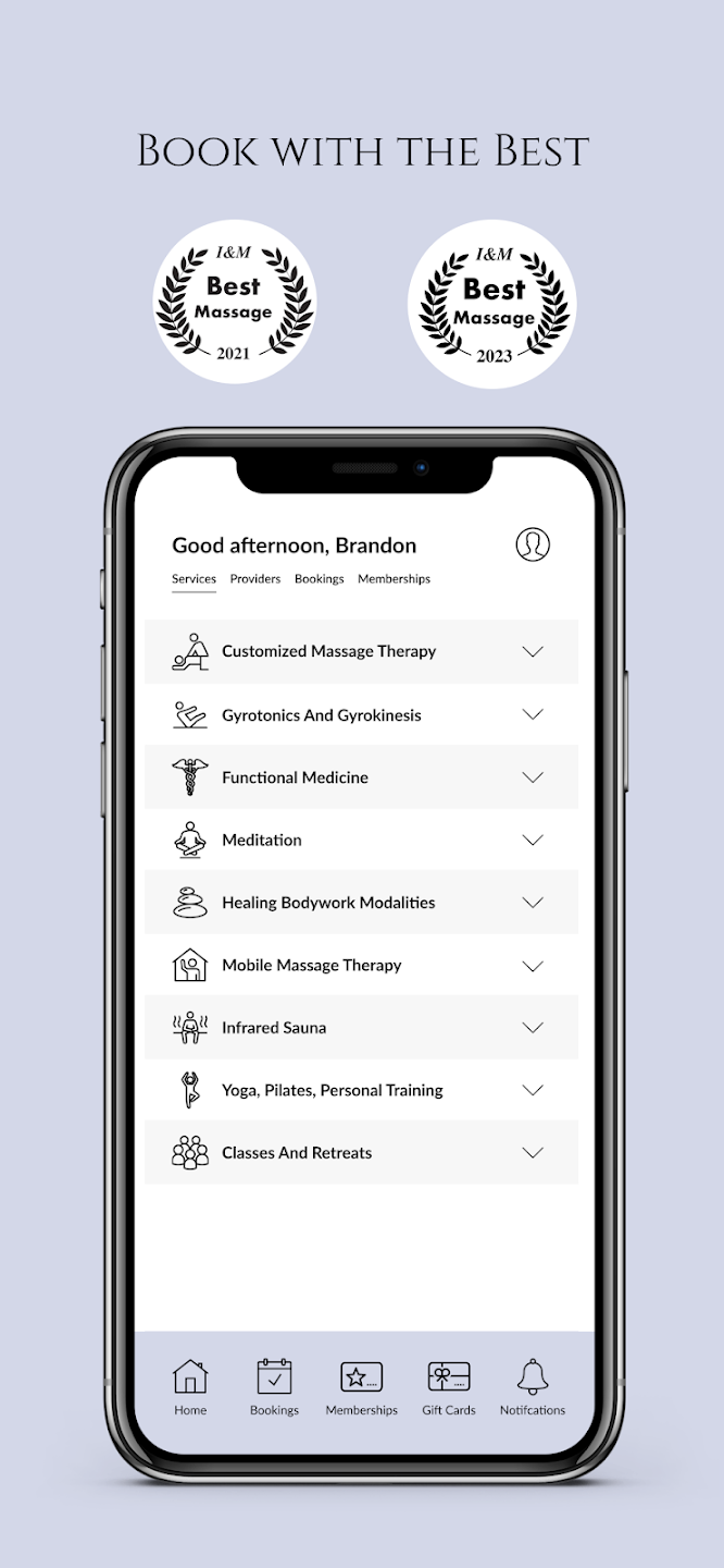 App screen
