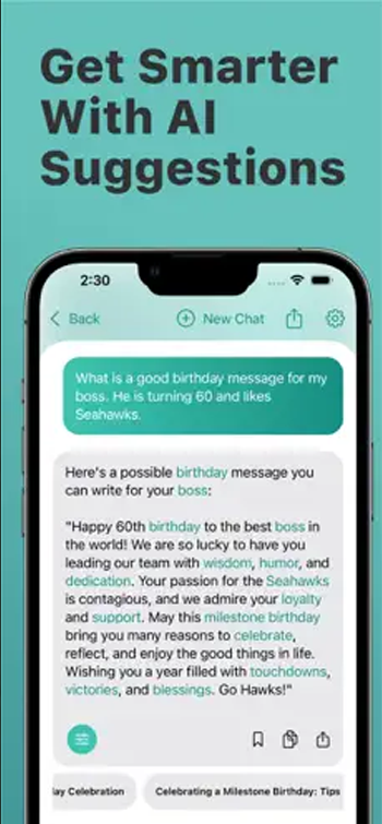 App screen